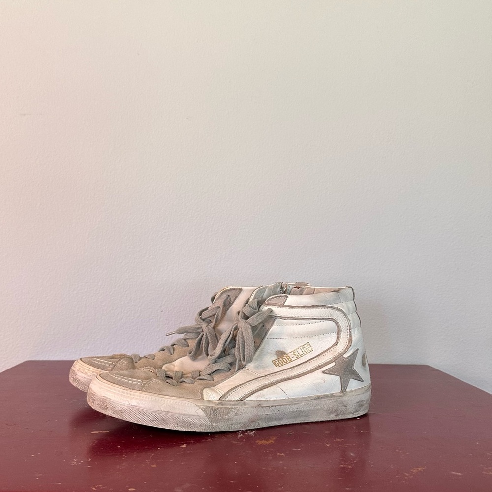 Golden Goose High Top Slides